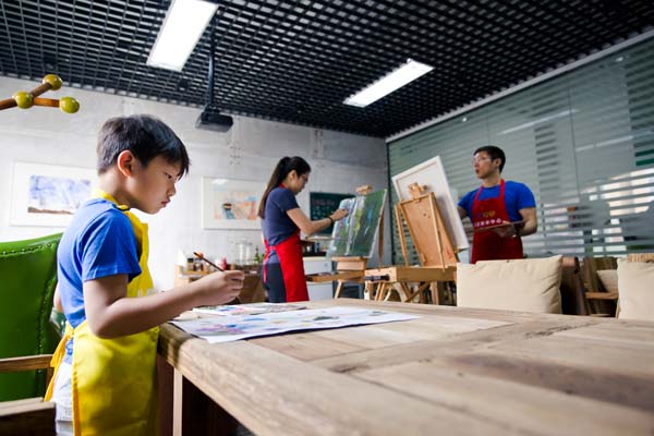 少兒美術(shù)加盟費用